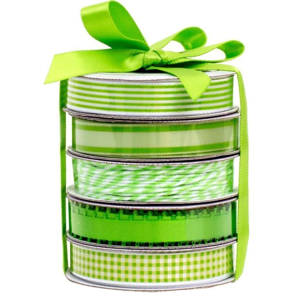 Spring Green Ribbon Pack